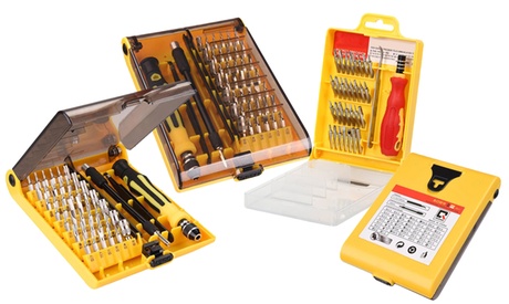 Set cacciaviti di precisione con 32 pezzi con bulloni Torx