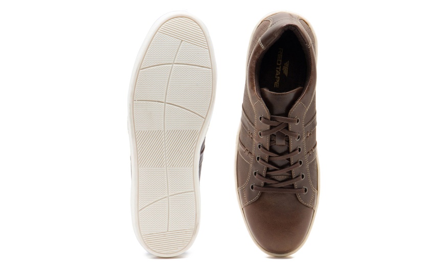 Image 9: Men's Casual Leather Trainers