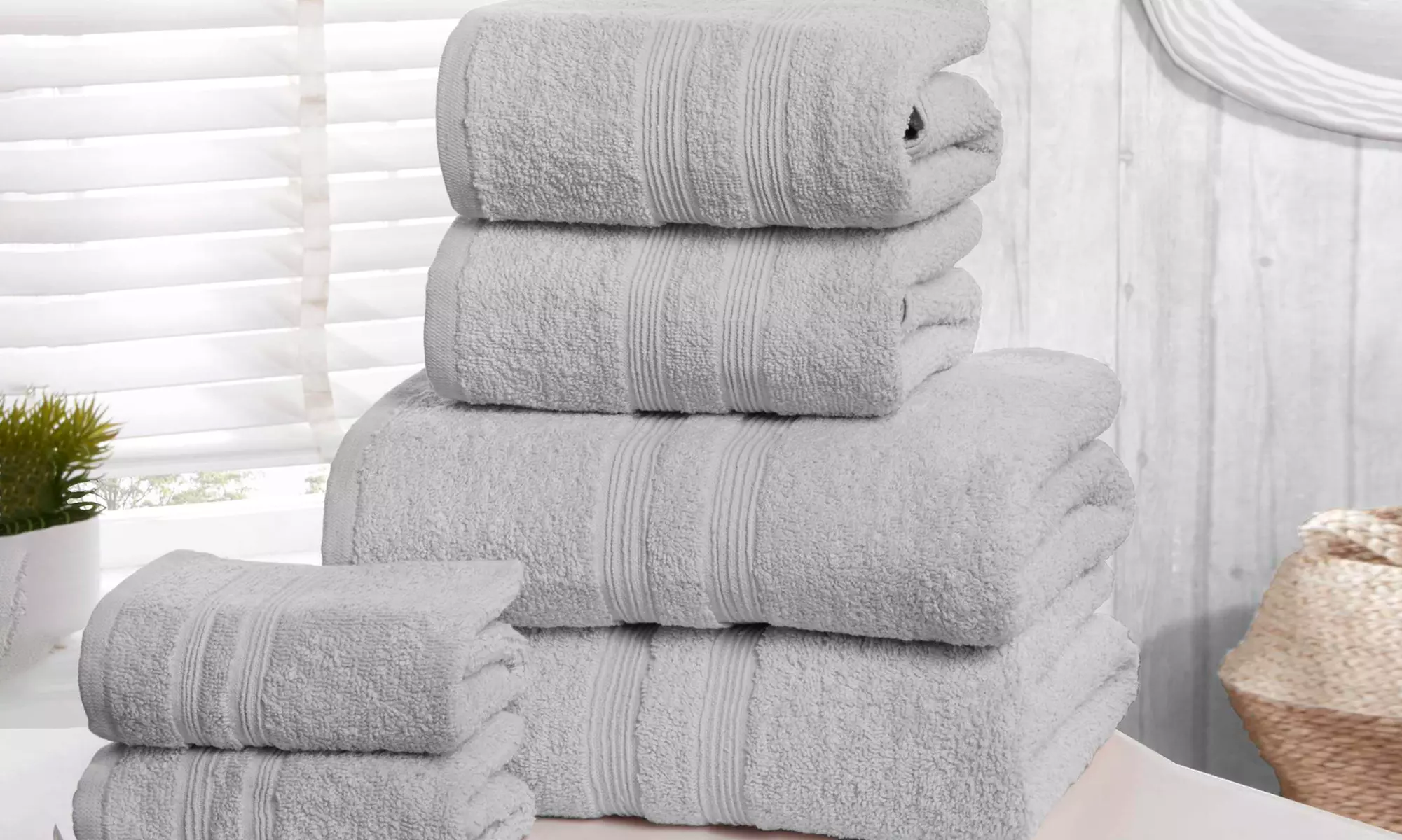 Luxurious Hotel 6-Piece Towel Bale