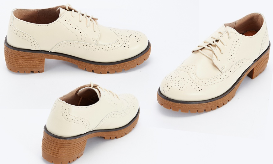 Image 7: Women's Leather Brogues