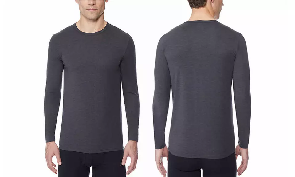 32 Degrees Heat Men's Base Layer Long Sleeve Tee - Second Medium