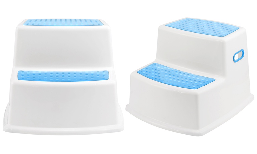 Image 10: Dual Height Step Stool