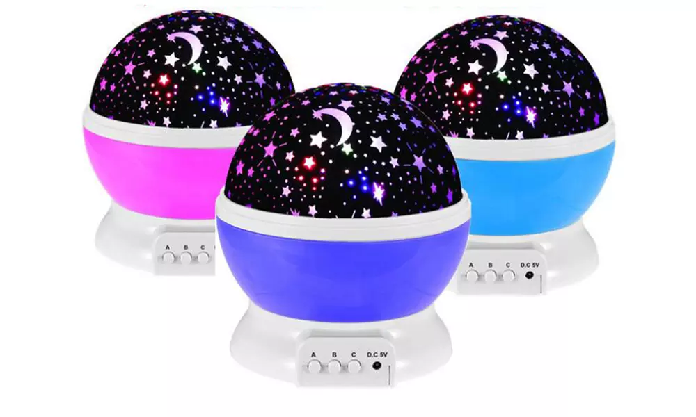 One or Two Nursery Night Light Star Projectors - Primary Image