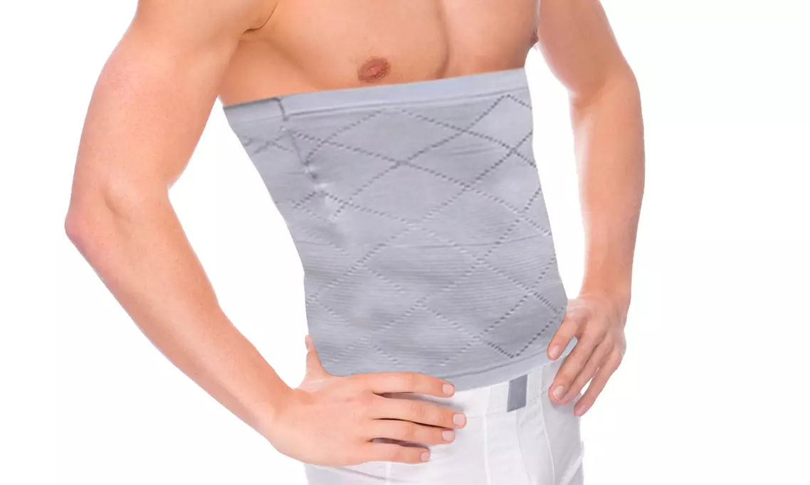 Men's Compression Waist-Slimming Wrap - Second Medium
