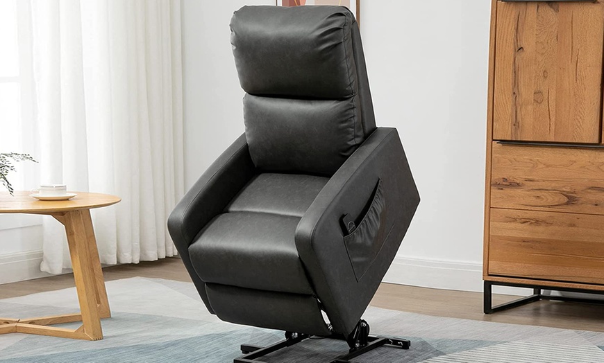 Image 4: HomCom Electric Riser-Recliner