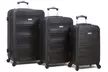 Dejuno Helix Hardside Lightweight Spinner Luggage Set (3-Piece) - Image 2