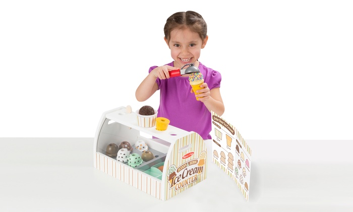 melissa & doug ice cream playset