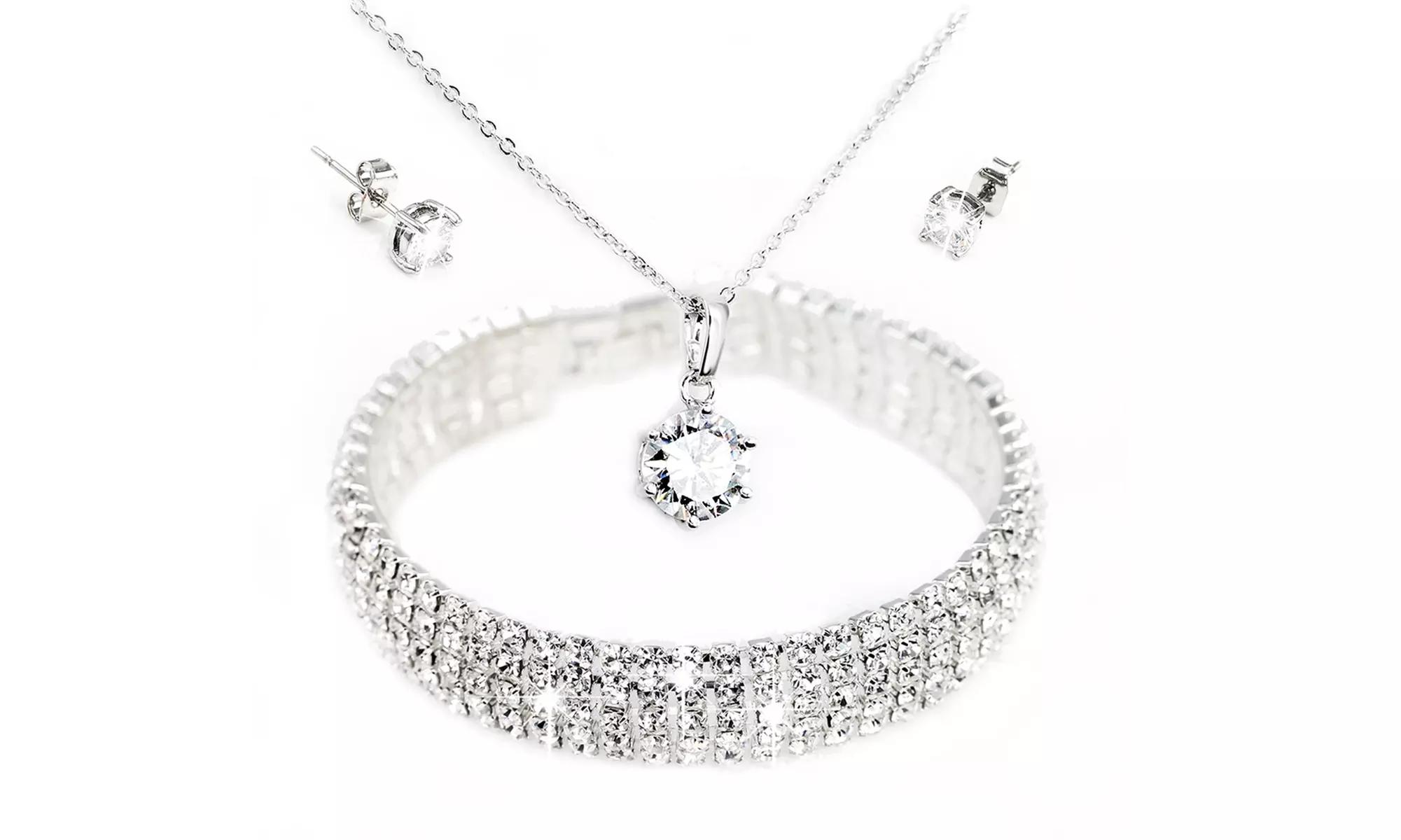 1 of 2 'Steller' sieradensets versierd met Swarovski®-kristallen