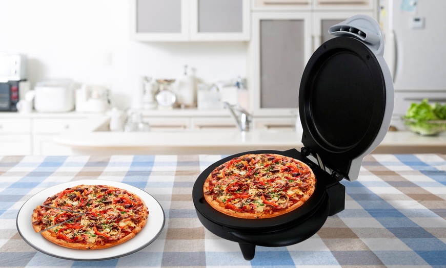 Image 1: Silvano Electric Pizza Maker