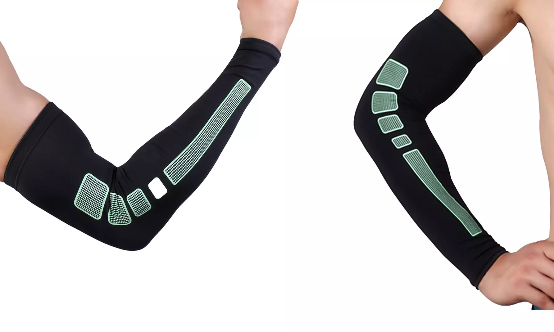 Full Support Arm Compression Athletic Sleeves (1- or 2-Pack) - Primary Image