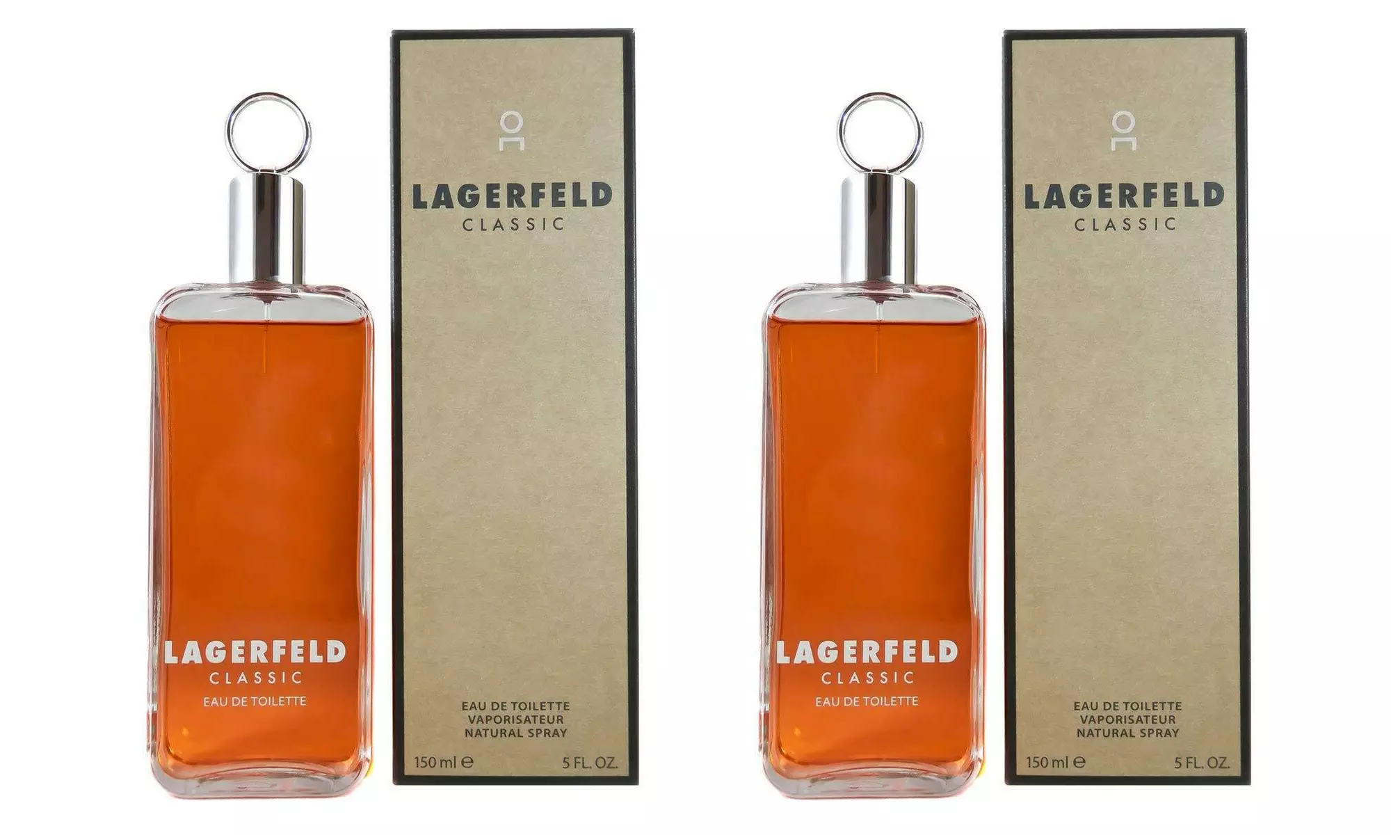 One or Two Karl Lagerfeld Classic EDT Sprays for Men 150ml - Second Medium