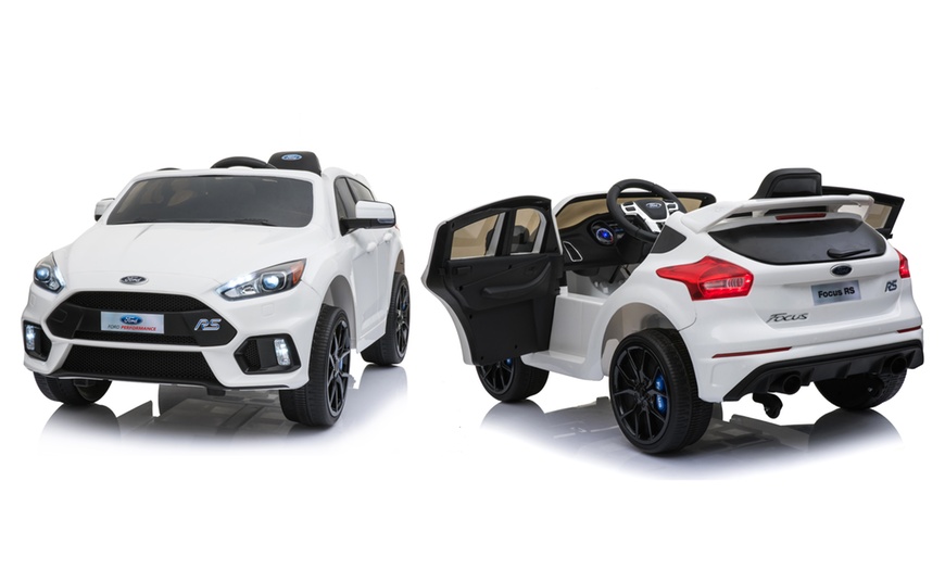 Image 4: Ford Focus RS Kids' Electric Ride-On Car