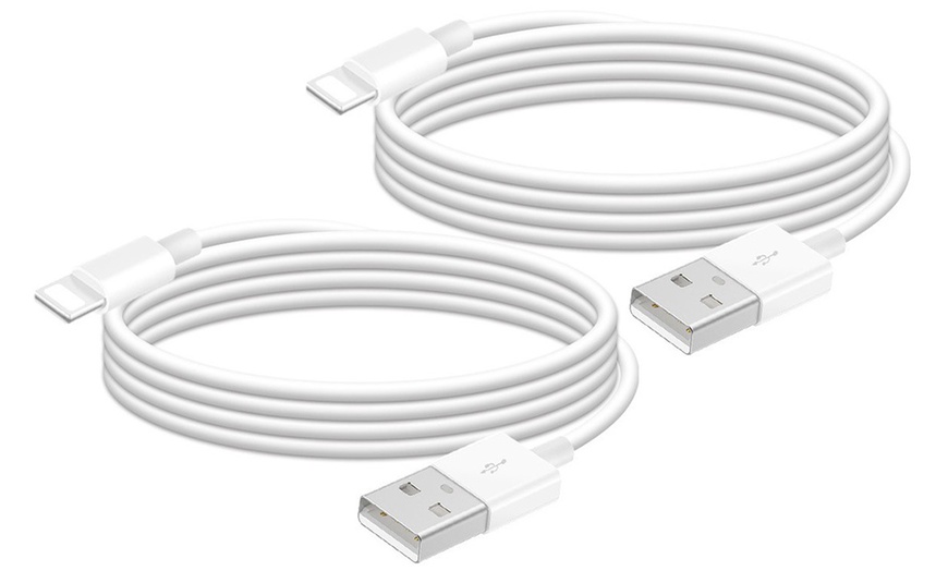 Image 6: USB Charging Cables Compatible with iPhones