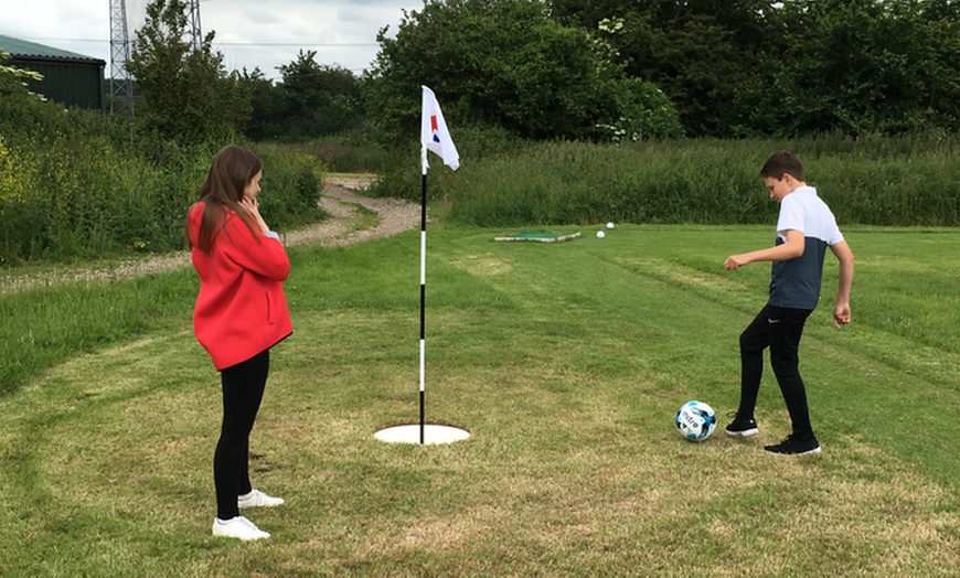 Image 1: Footgolf at Plymouth Golf Centre