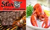 $25 for $50 Worth of Steak, Seafood, and More at Star Steak & Lobster House