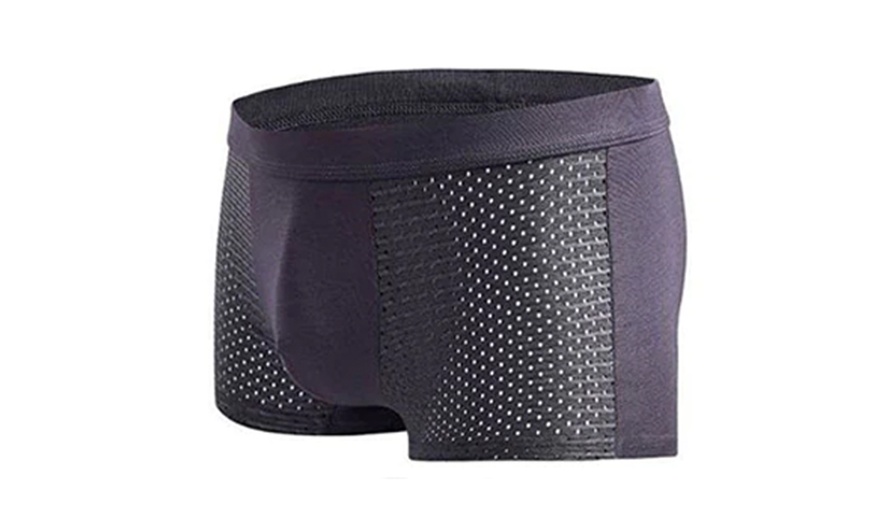 Image 4: Four-Pack of Men's Breathable Mesh Boxers