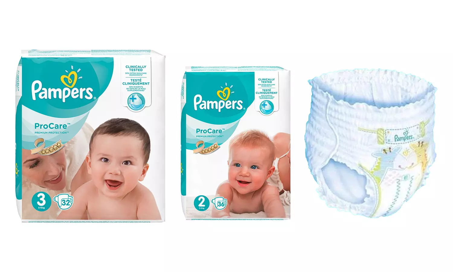 Couches de la marque Pampers ProCare - Primary Image