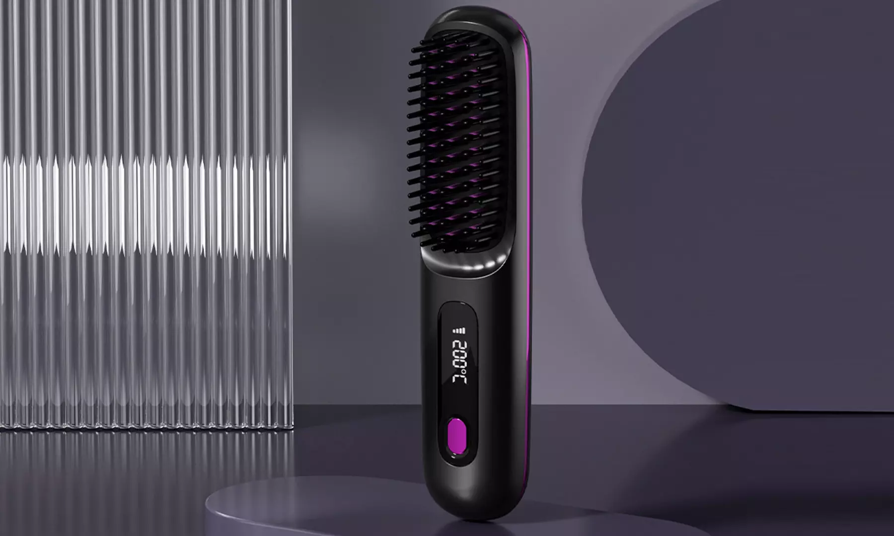 Tragbarer Haarglätter