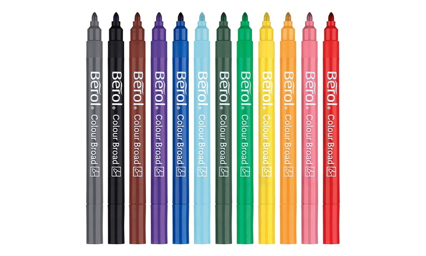 Image 9: 42 or 288 Berol Assorted Colouring Pens