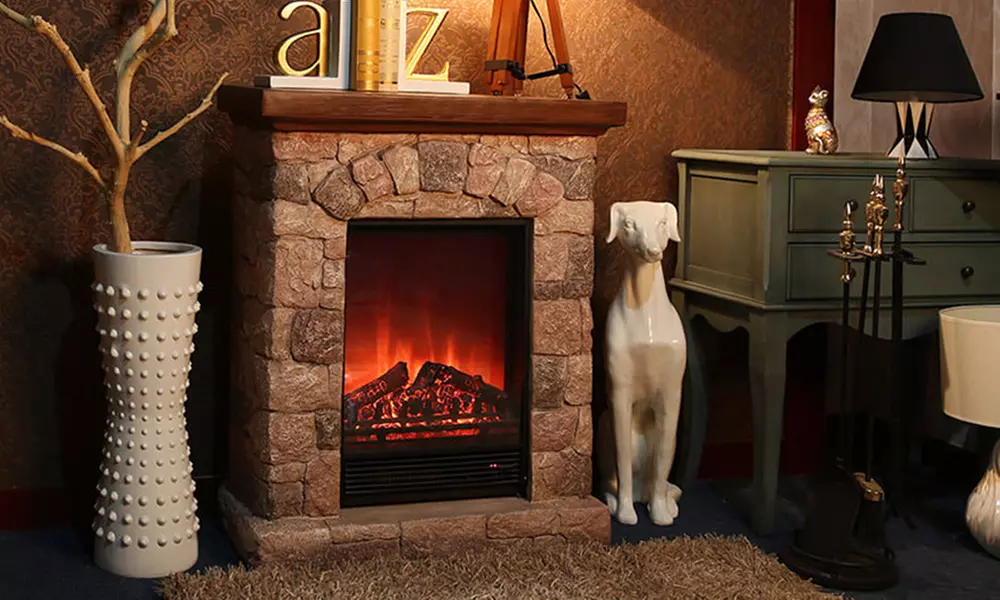 Home Deluxe elektrische haard met vlameffect