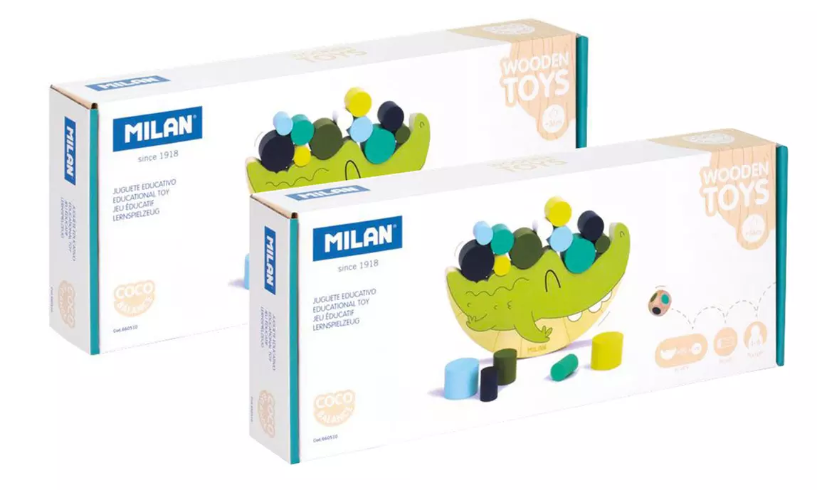 1x oder 2x Milan Lernspielzeug Coco Balance - Second Medium