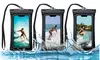 Multipack Waterproof Cellphone Pouch with Neck Cord (3-Pack)