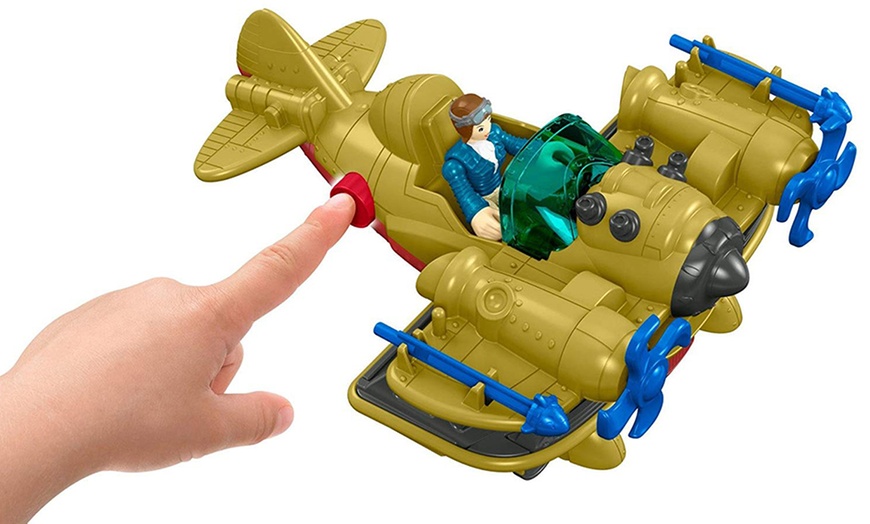 Image 9: Fisher-Price Imaginext Plane Toy