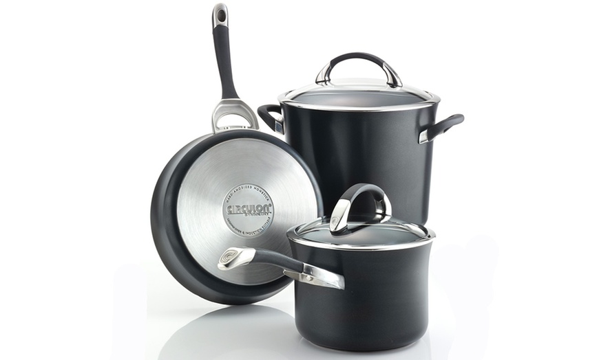 Image 3: Circulon Symmetry 3-Piece Pan Set