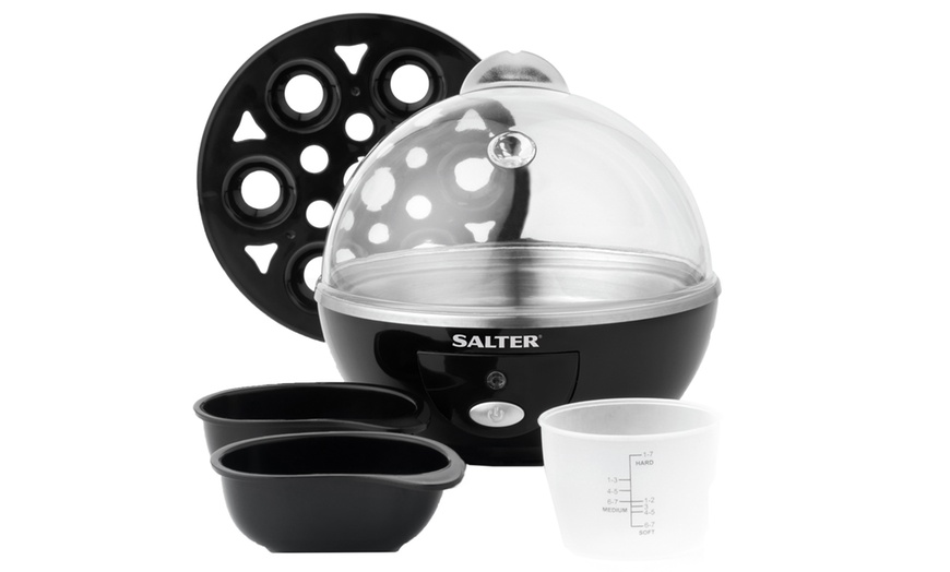 Image 11: Salter Dual Omelette Maker and Electric Egg Cooker