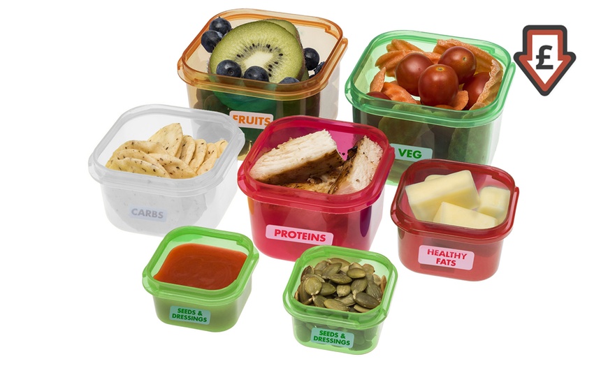 Image 1: 14-Piece BPA-Free Container Set