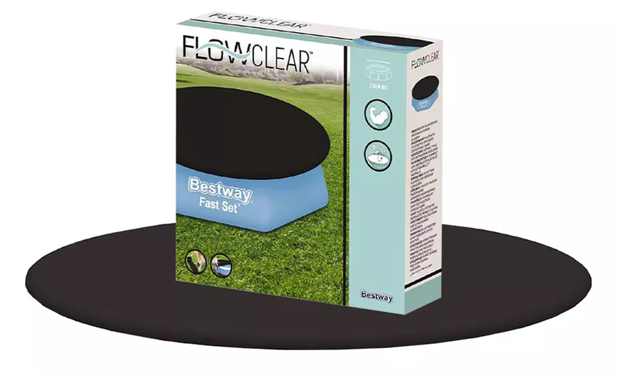 Image 17: Bestway zwembadafdekking