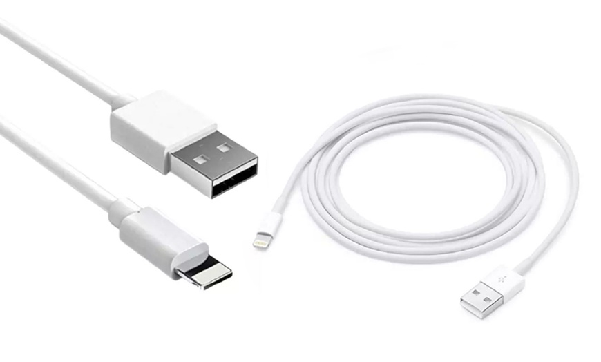 Image 1: 1, 2 ou 3 câbles USB compatibles iPhone