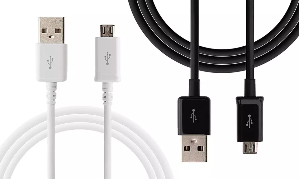 Samsung 3Ft. or 5Ft. Micro-USB Charging Cables (1- or 2-Pack) - Primary Image