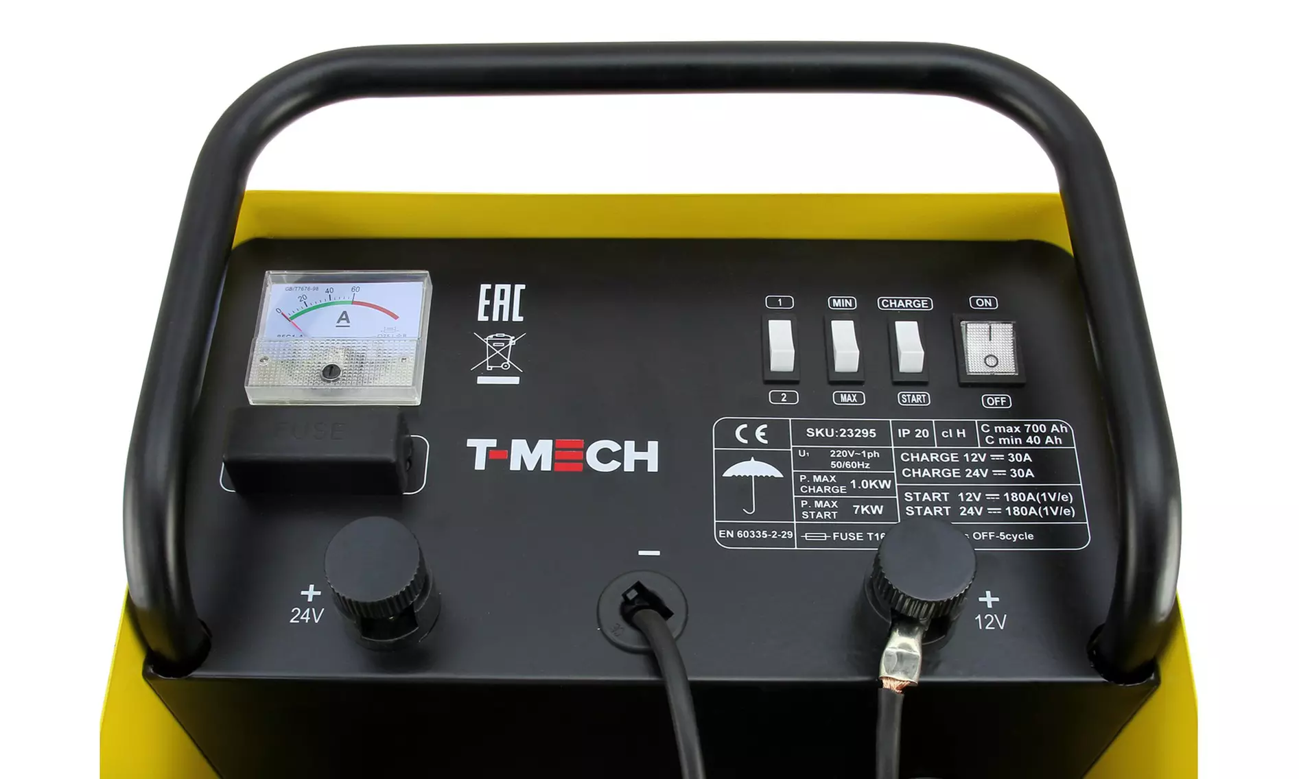 T-Mech Battery Charger and Starter With Free Delivery - Image 3
