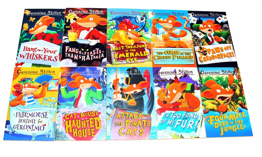 Image 2: Ten Geronimo Stilton Books