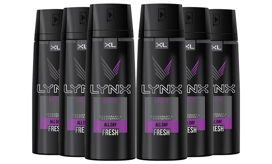 Image 17: Six-Pack of Lynx 150ml or 200ml Deodorant Body Sprays