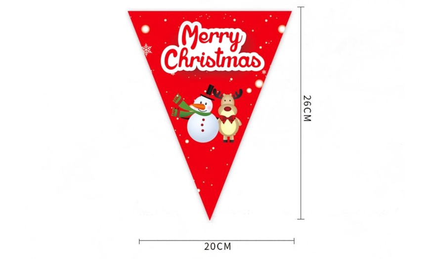 Image 11: Christmas Bunting Flags