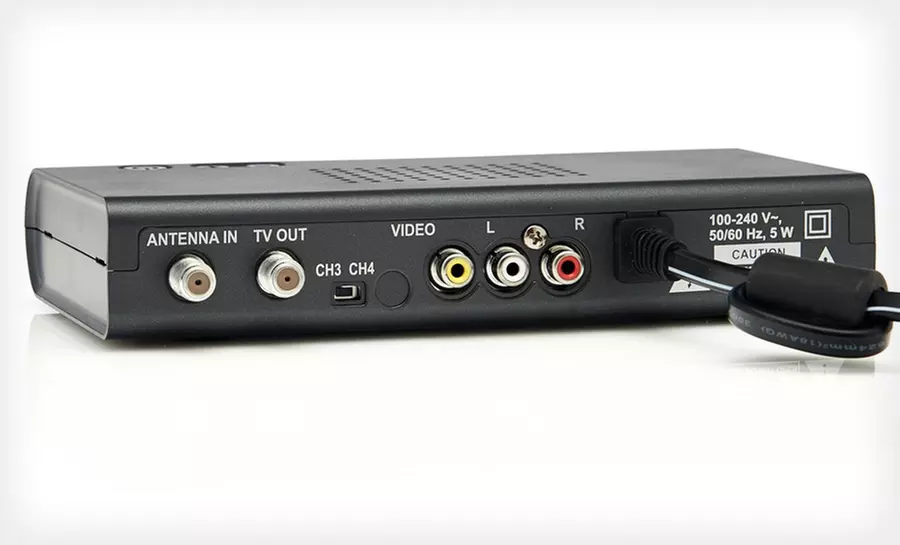 CASTi Digital TV Converter Box (DSP6500C). Free Returns. - Second Medium