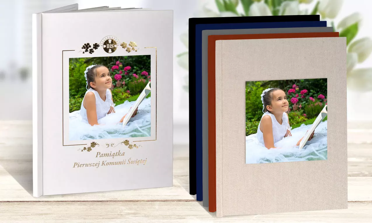 Od 45 zł: personalizowany fotoalbum komunijny w ekskluzywnej, twardej oprawie na Zfoto.pl - Image 6