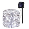 Image 3: 72ft 200 LED Solar Outdoor String Lights for Tree Garden Party Wedding Decor