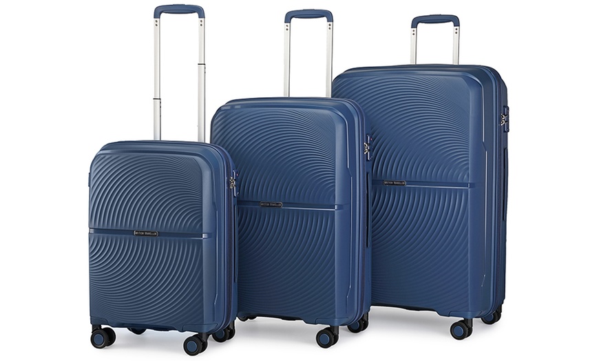 Image 14: Premium - Grade PP Hard - Shell Luggage