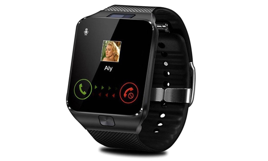 Image 2: Smartwatch con fotocamera HD