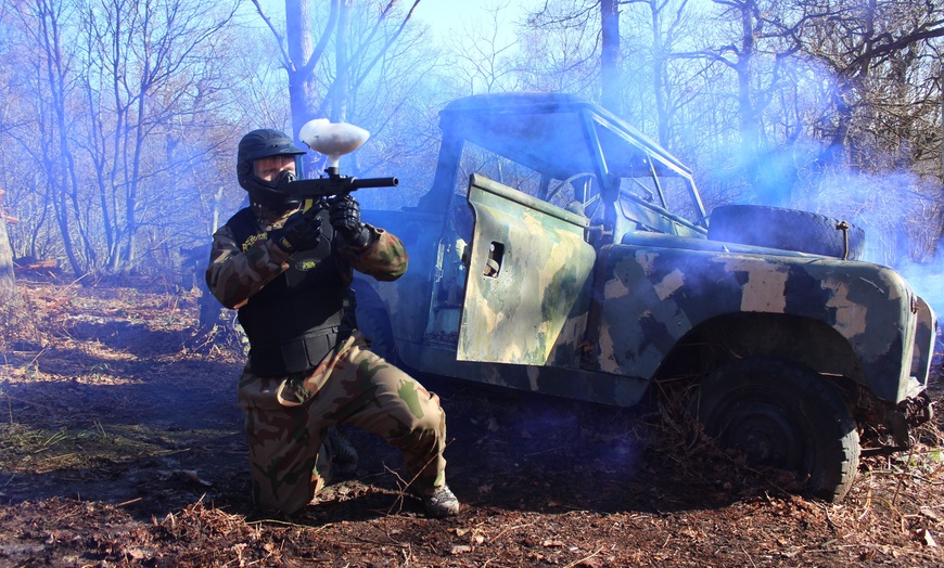 Image 6: Paintball with Lunch for Five