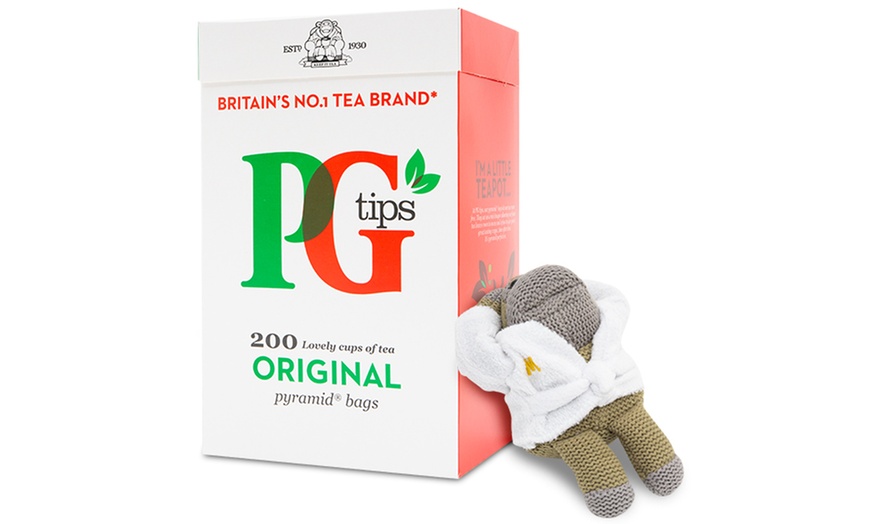 Image 5: 200 Teabags Plus Monkey Gift Set

