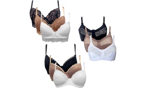 Pack di 3 reggiseni Coconuda 