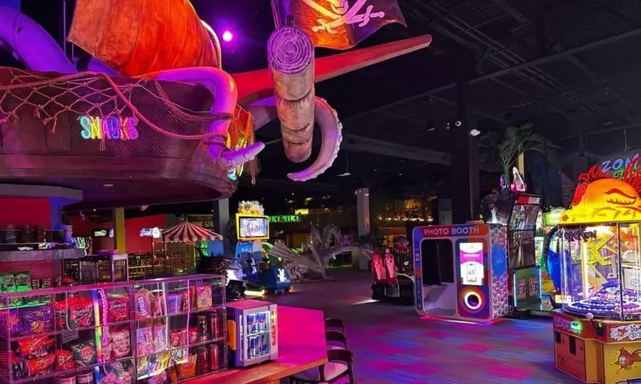 1 Hour Lane Rental with Shoes Included at Entertainment Park featuring Electronic Bowling, Interactive Games and More! - Second Medium