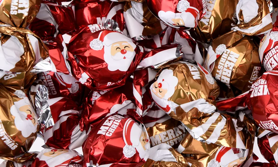 Friandises au chocolat de Noël dans des craquelins ou des boîtes - Second Medium