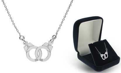 image for Up to 95% Off Engraved Handcuff Necklaces