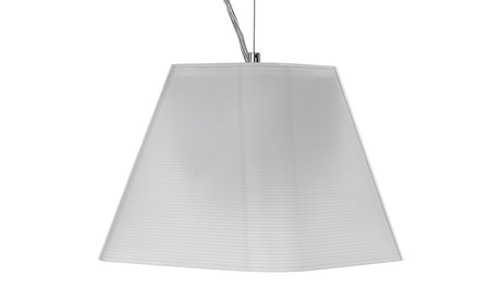 Lampadario Stilo in vetro satinato