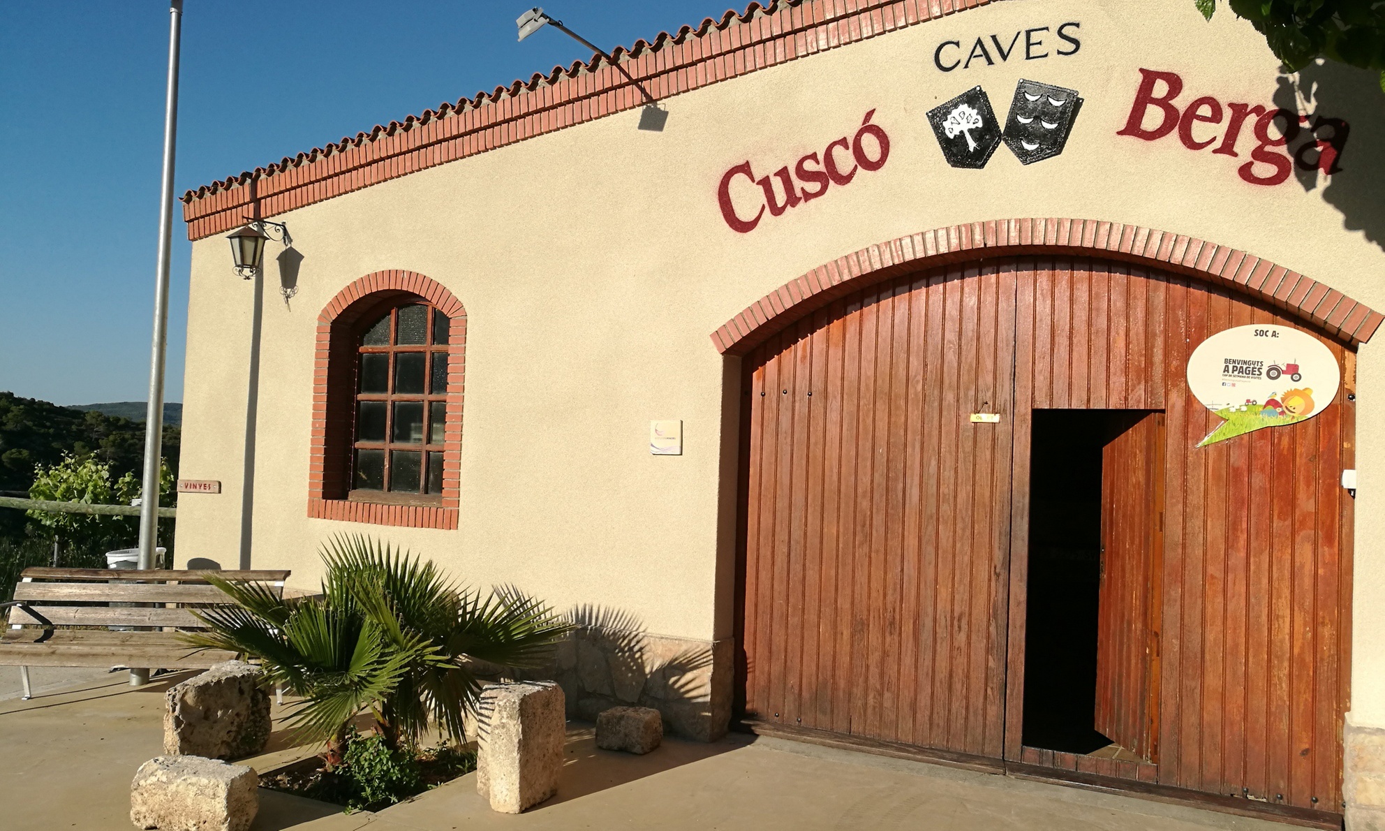 Visita a la bodega Cuscó Berga con cata a ciegas de espumosos